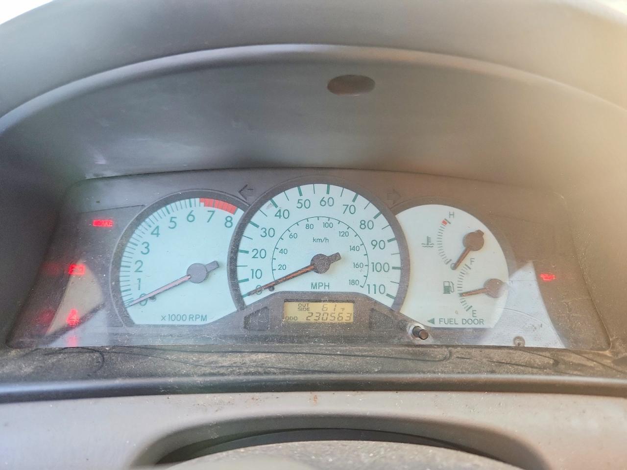 2003 TOYOTA COROLLA