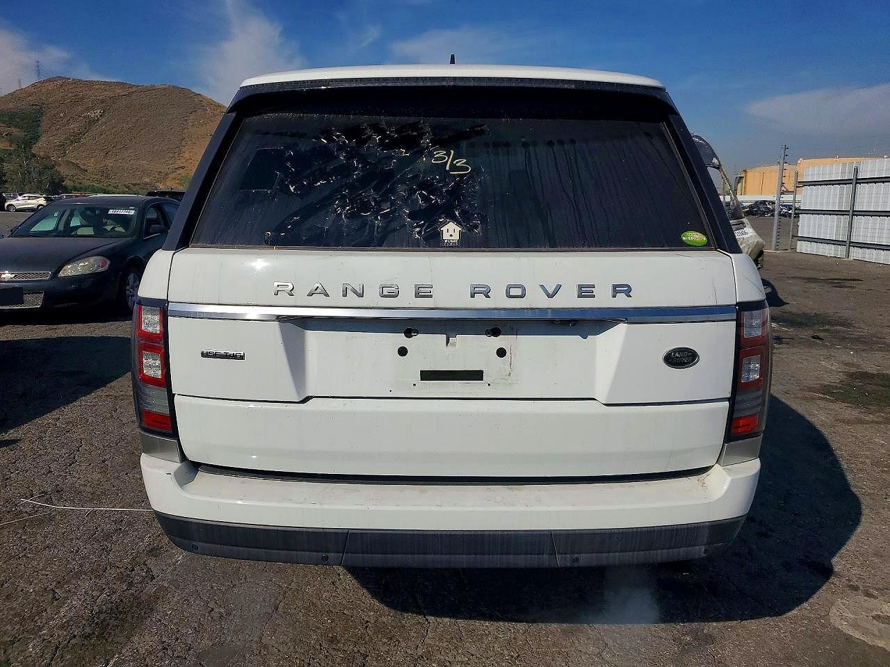 2016 LAND ROVER RANGE ROVER