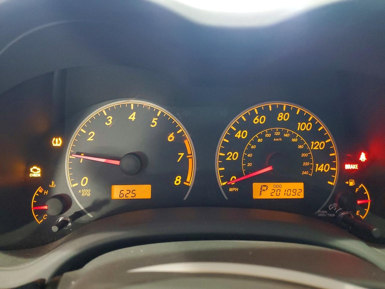 2009 TOYOTA COROLLA
