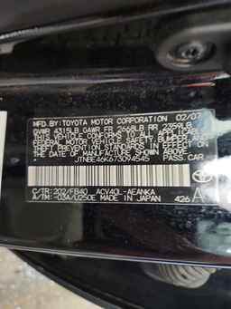 2007 TOYOTA CAMRY