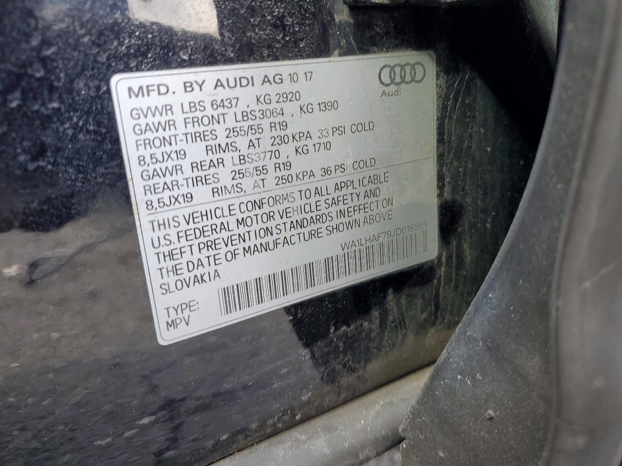 2018 AUDI Q7