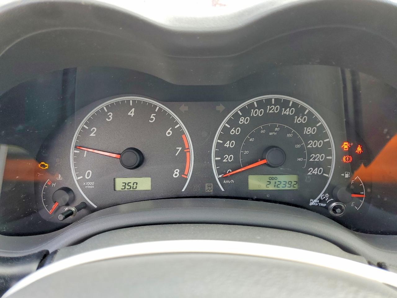 2009 TOYOTA COROLLA