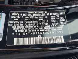 2013 KIA SORENTO