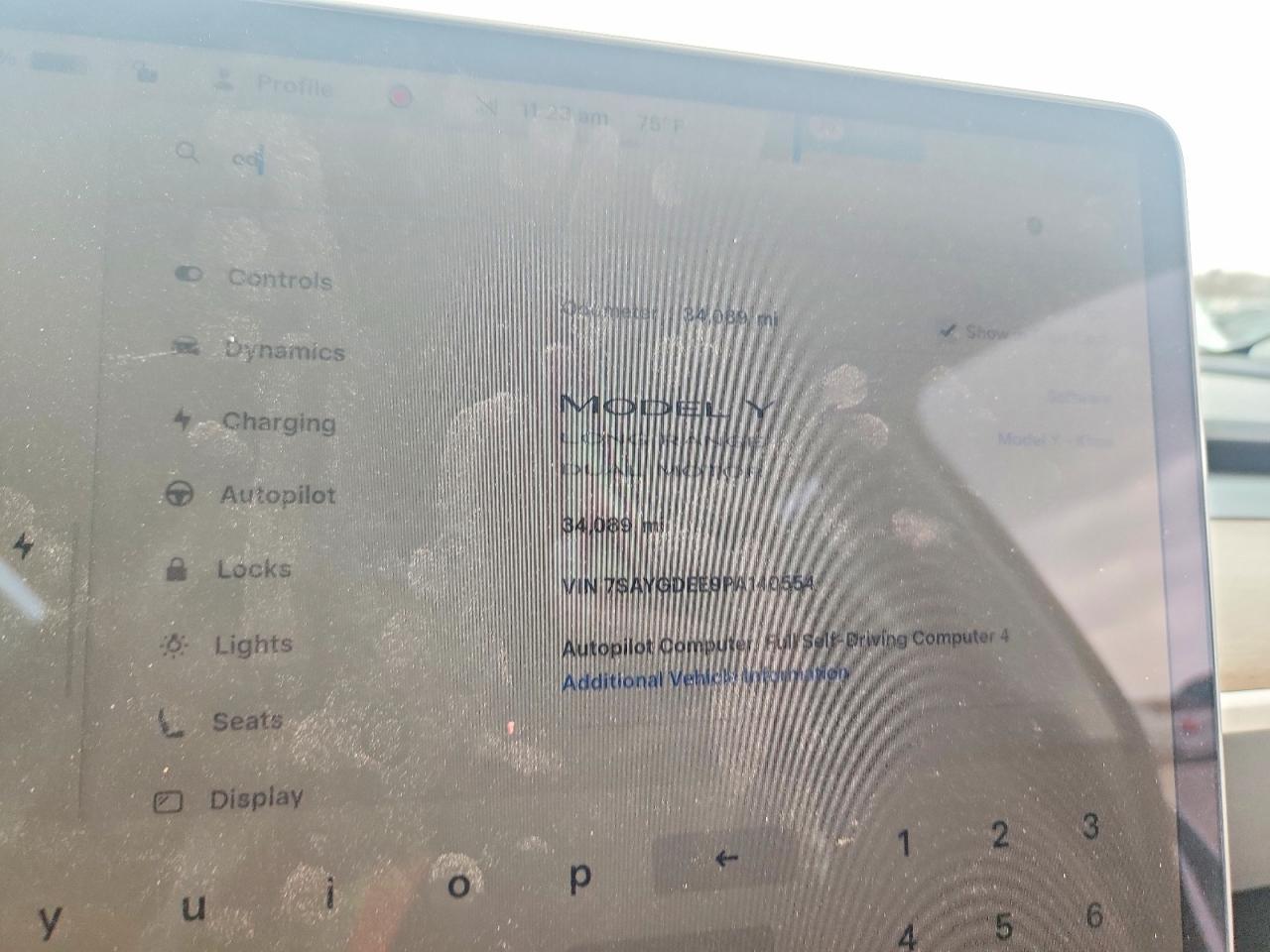 2023 TESLA MODEL Y