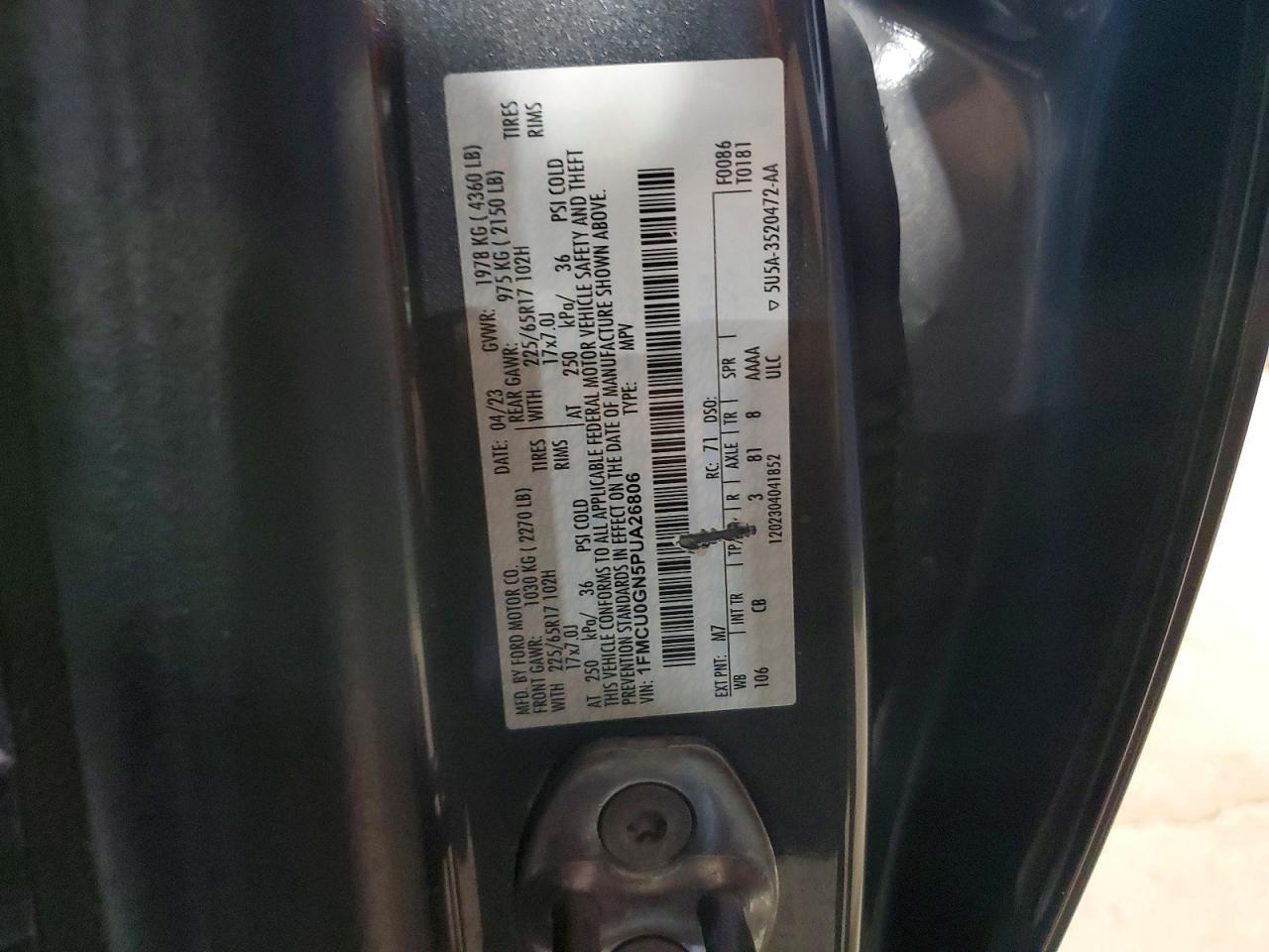 2023 FORD ESCAPE