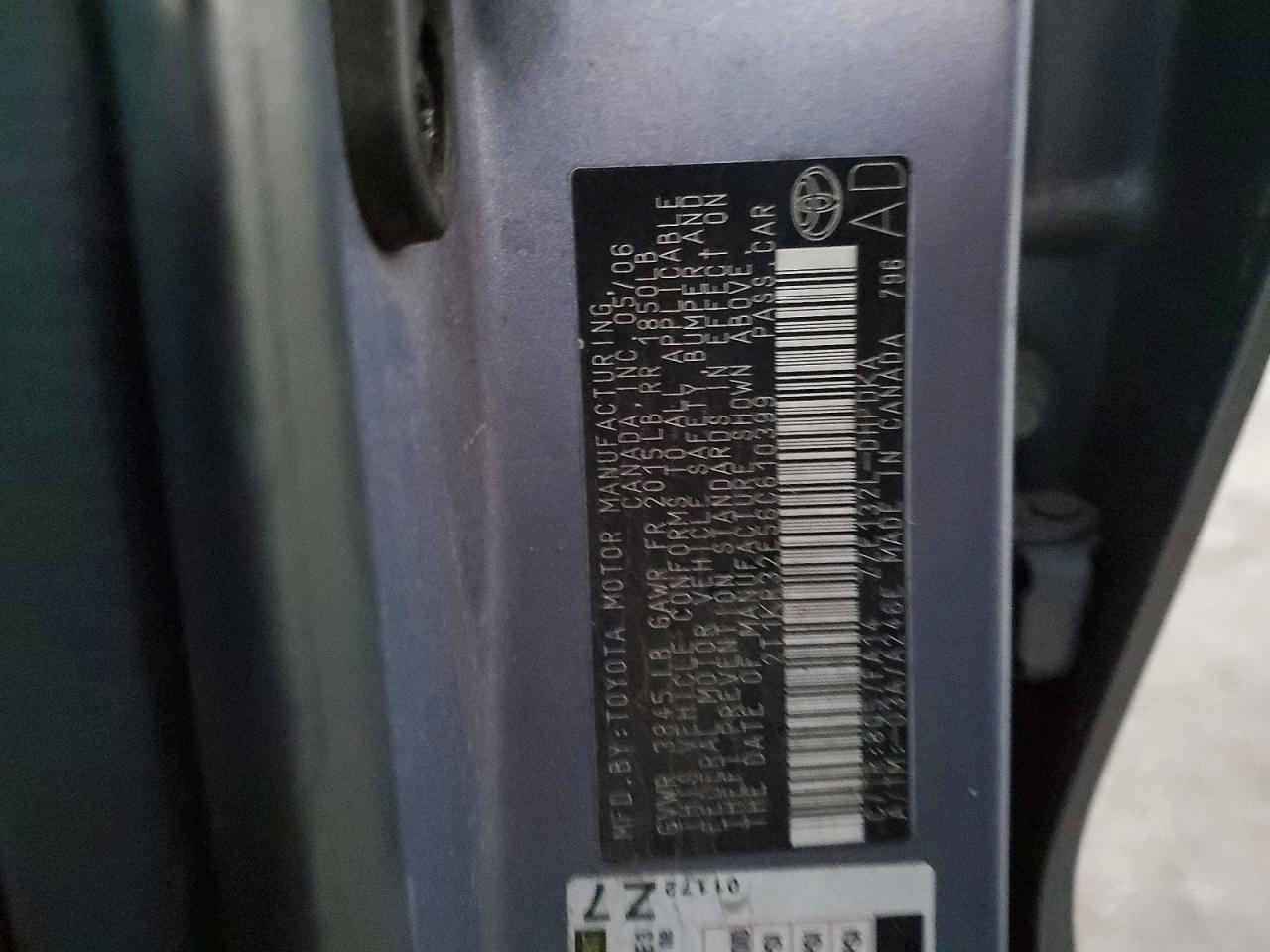 2006 TOYOTA MATRIX