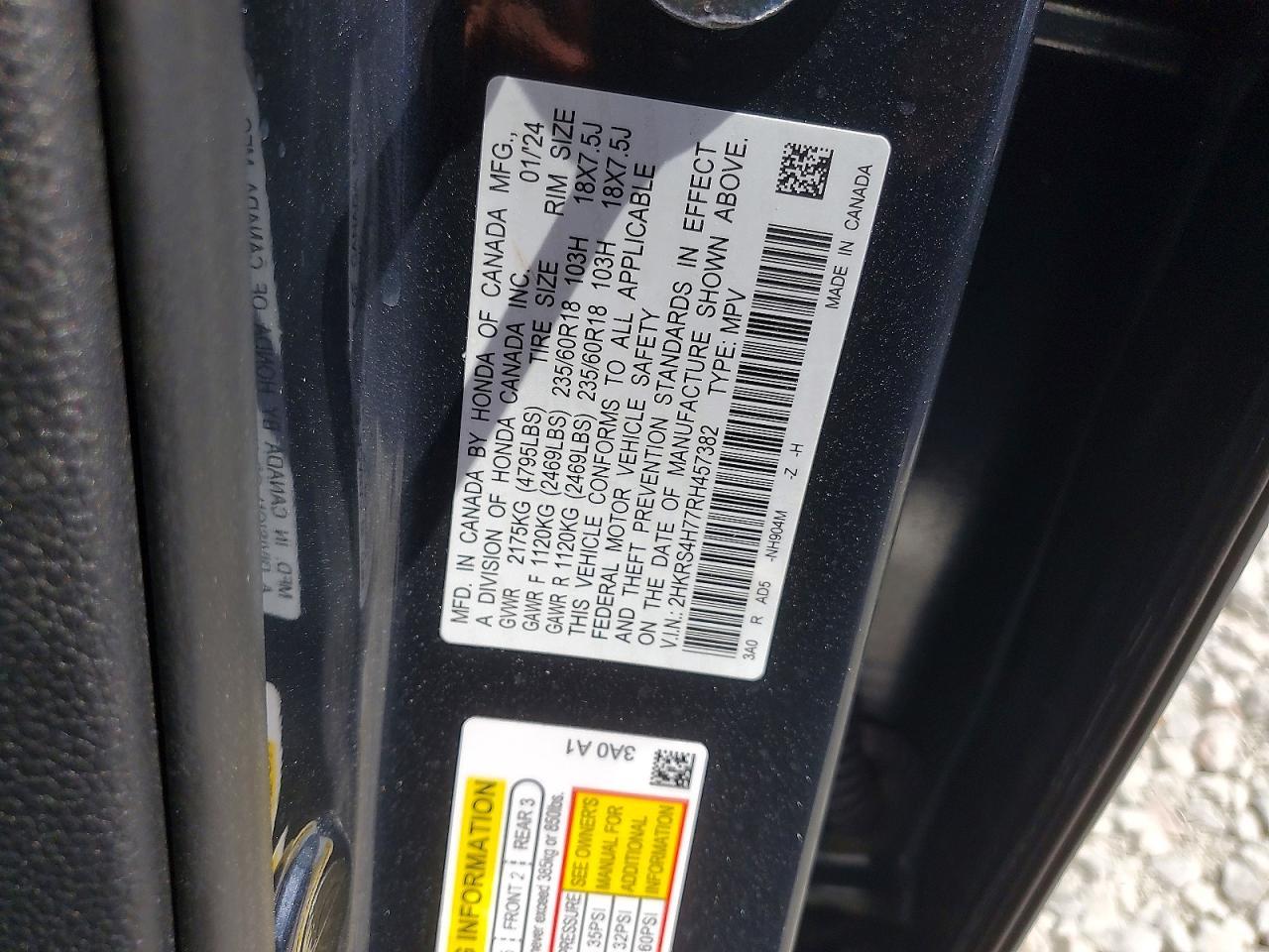 2024 HONDA CR-V