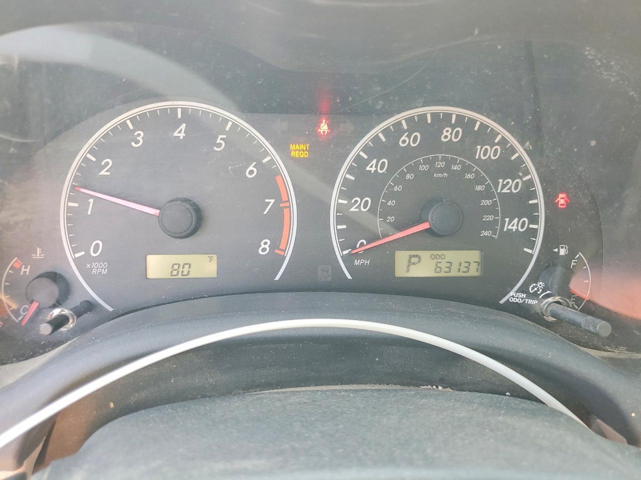 2011 TOYOTA COROLLA