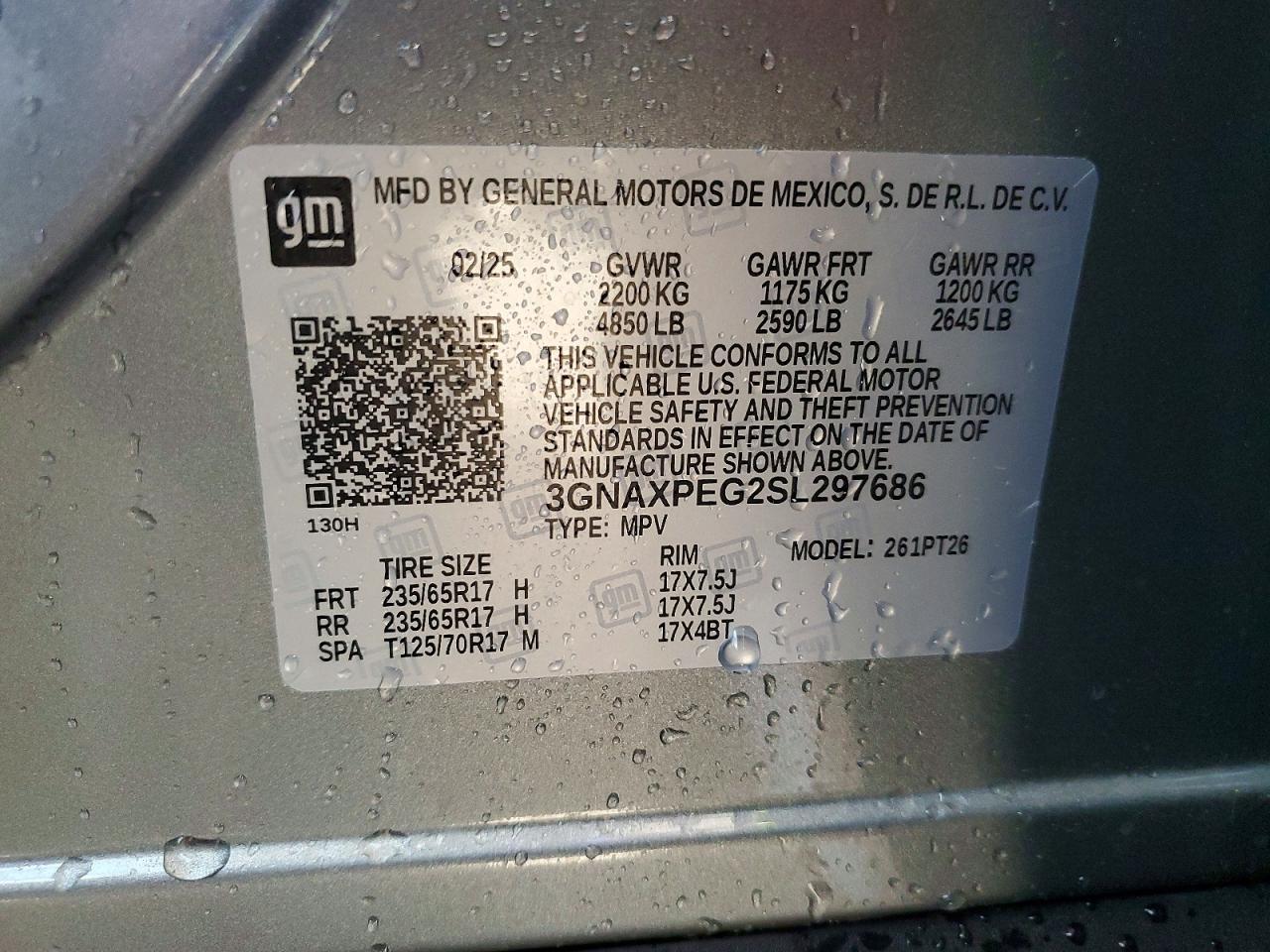 2025 CHEVROLET EQUINOX