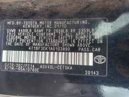 2010 TOYOTA CAMRY
