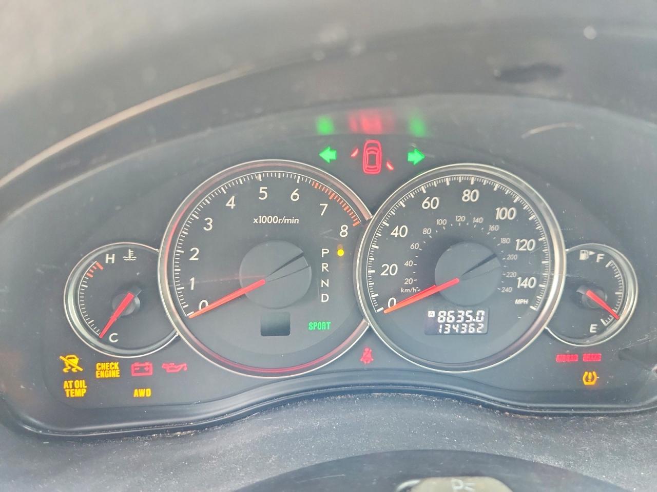 2008 SUBARU Outback
