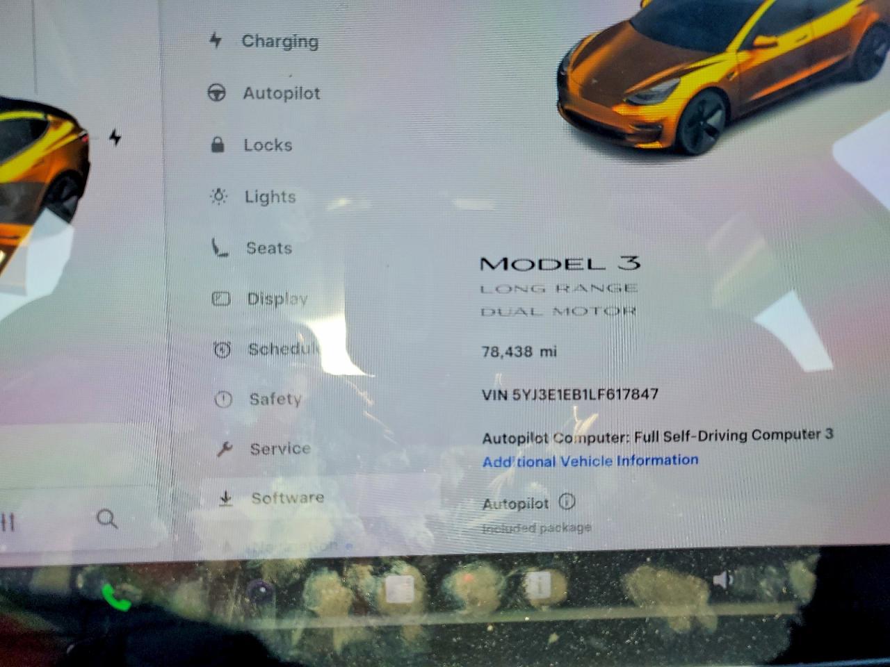2020 TESLA MODEL 3