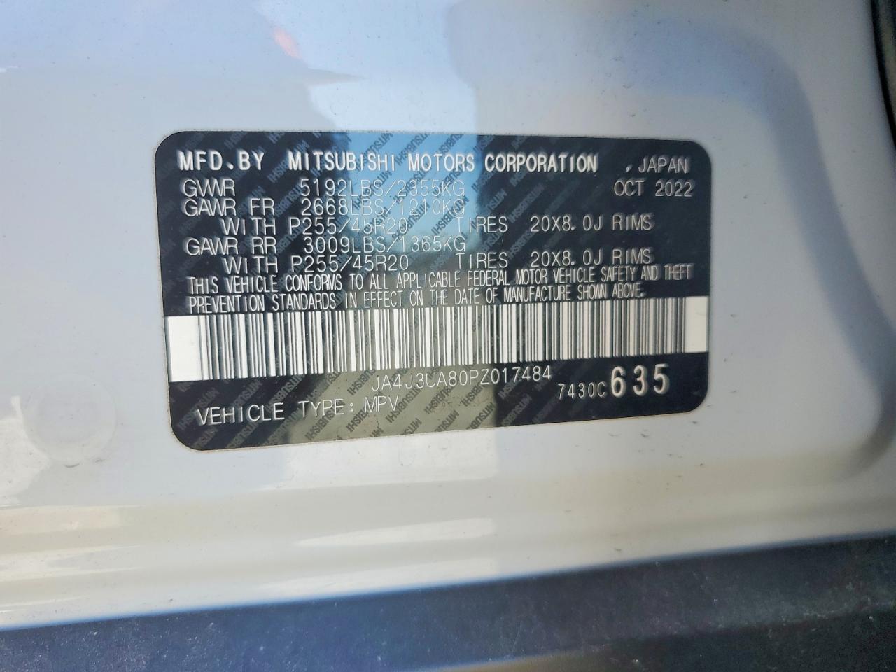 2023 MITSUBISHI outlander