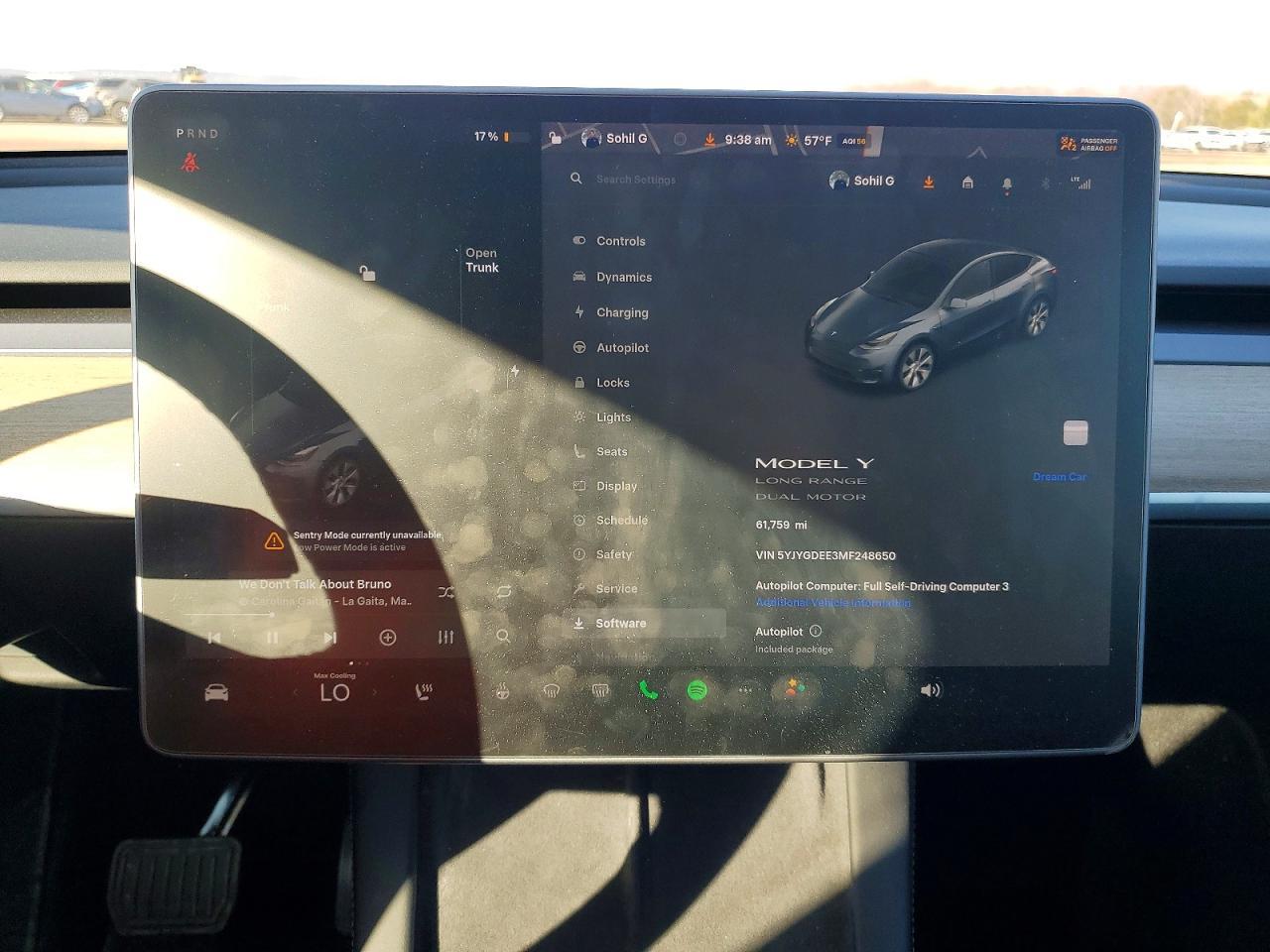 2021 TESLA MODEL Y