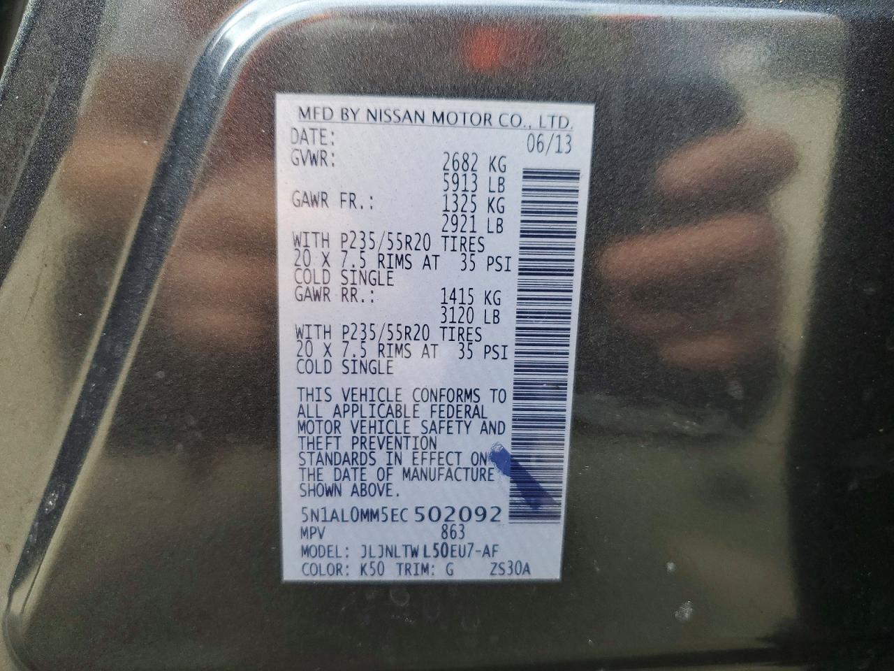 2014 INFINITI QX60