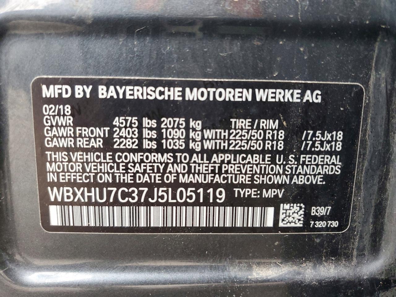 2018 BMW X1