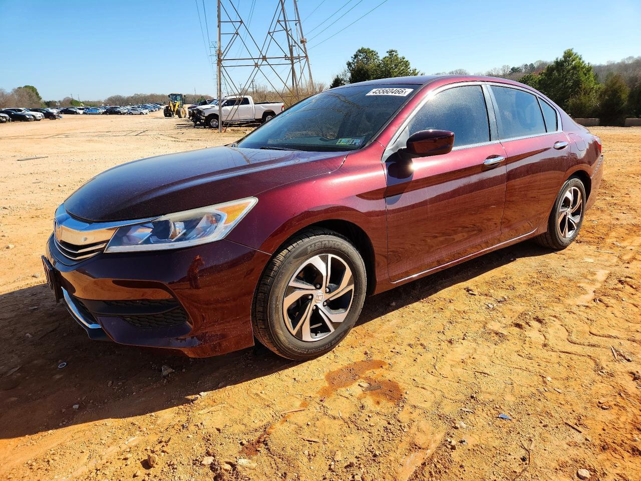 2017 HONDA ACCORD
