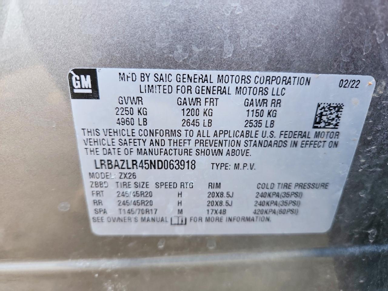 2022 BUICK Envision