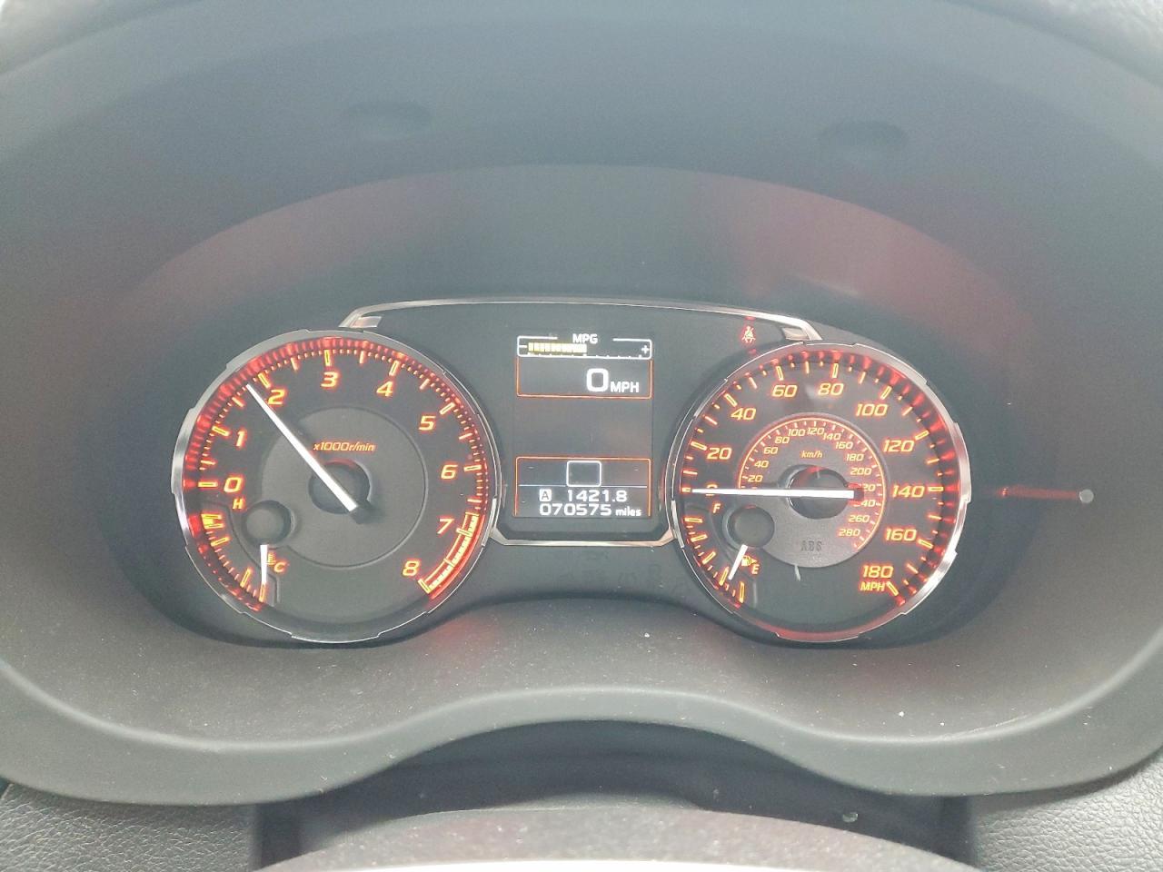2015 SUBARU WRX
