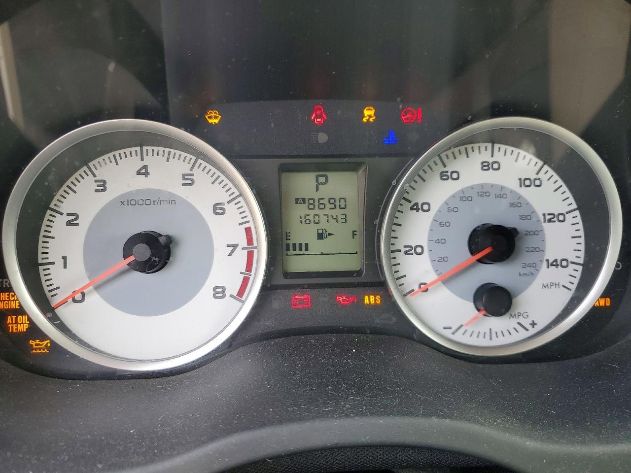 2012 SUBARU IMPREZA