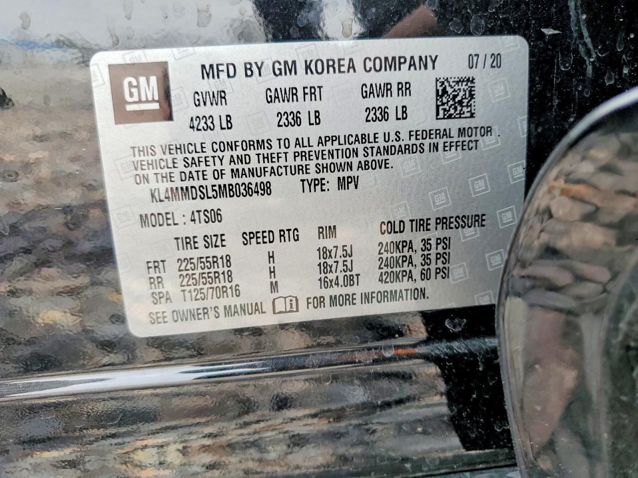 2021 BUICK Encore GX