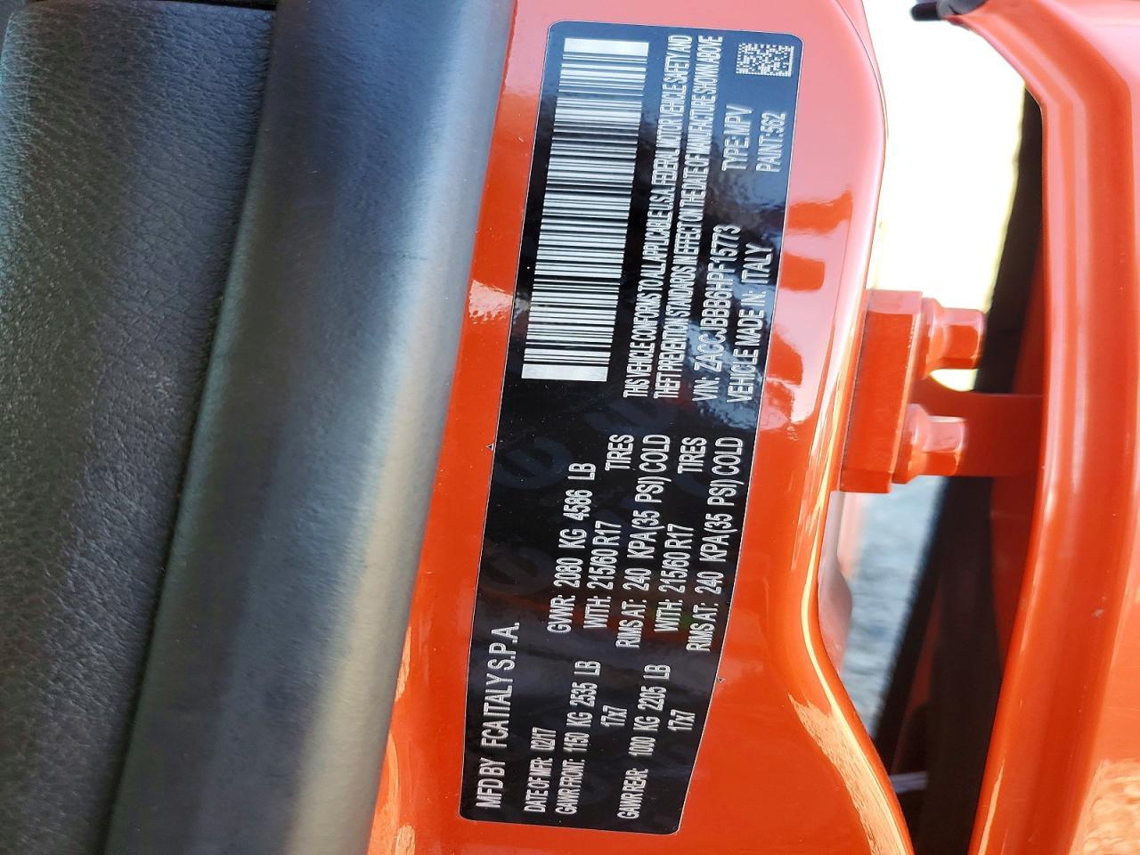 2017 JEEP Renegade