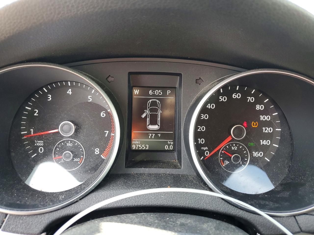 2012 VOLKSWAGEN GOLF