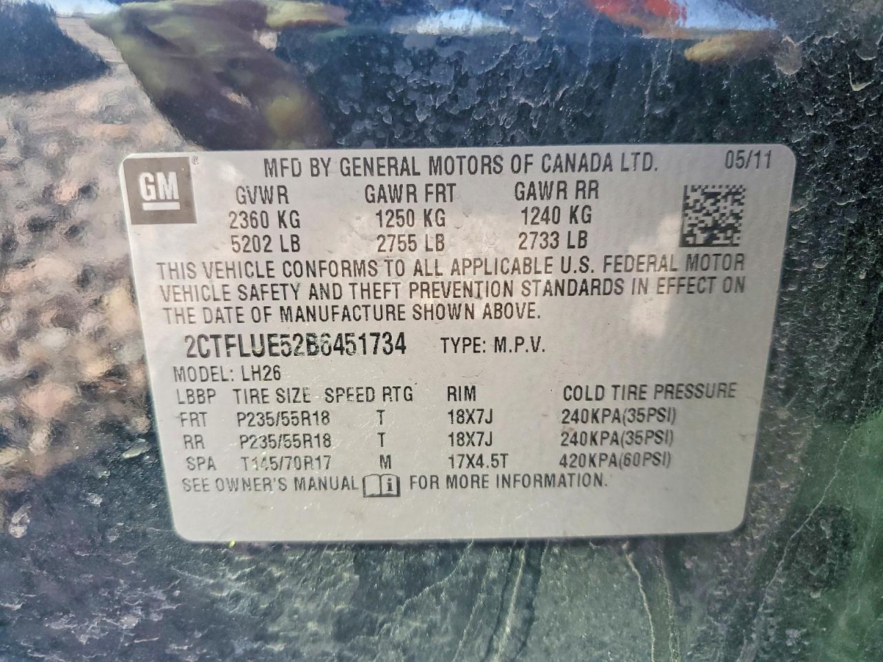 2011 GMC Terrain