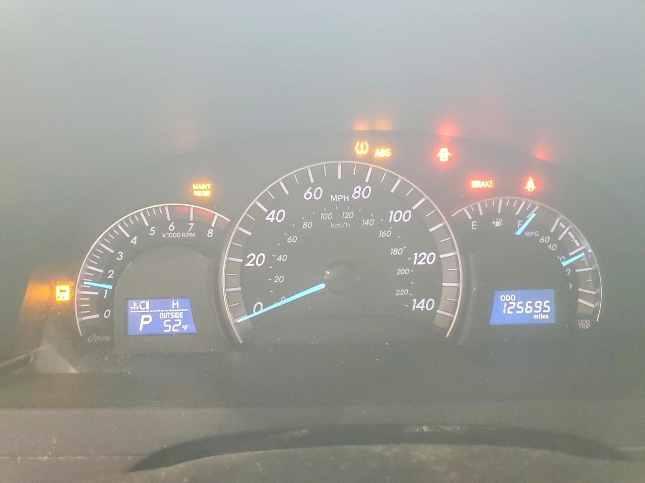 2013 TOYOTA CAMRY