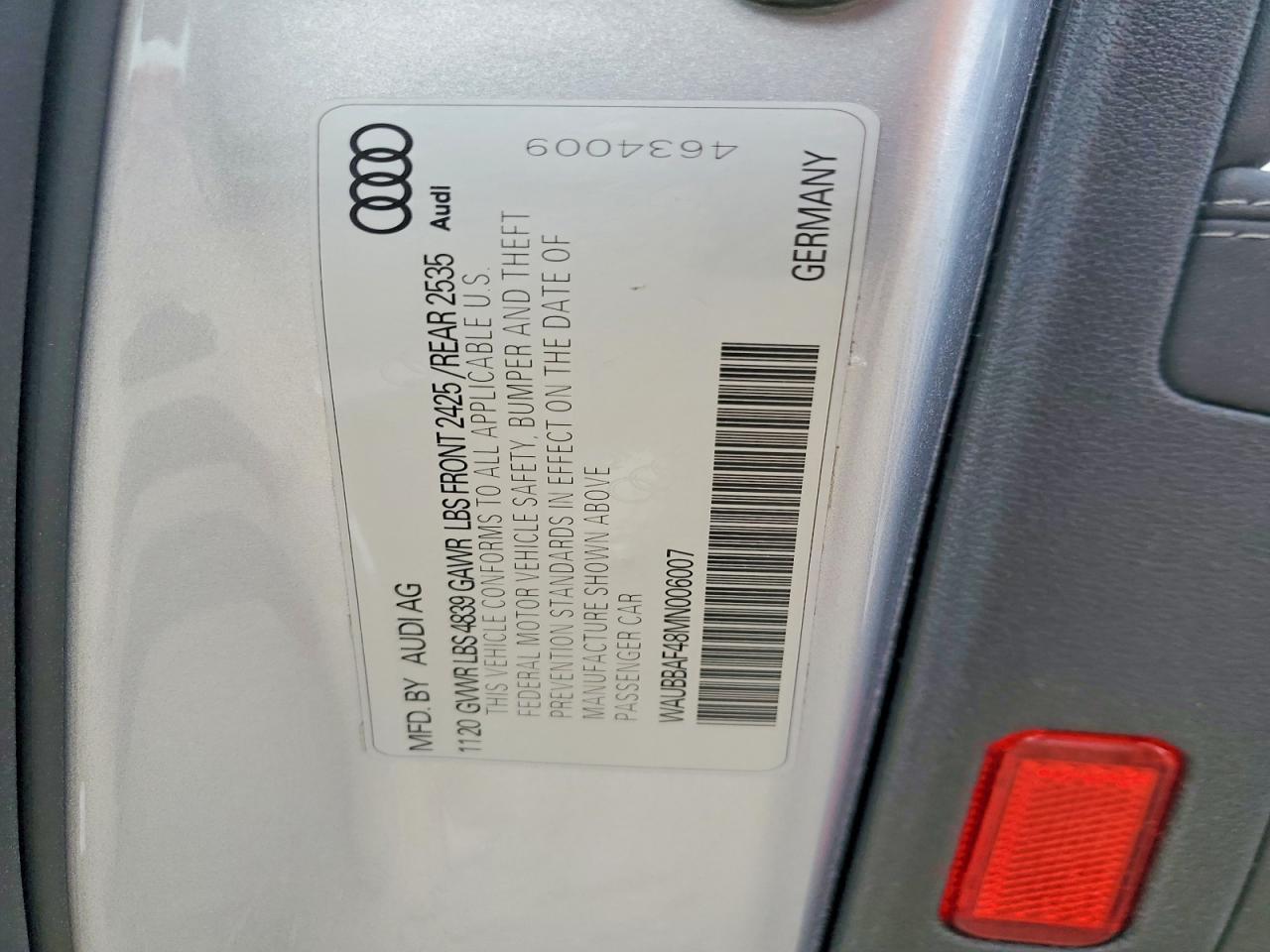 2021 AUDI A4