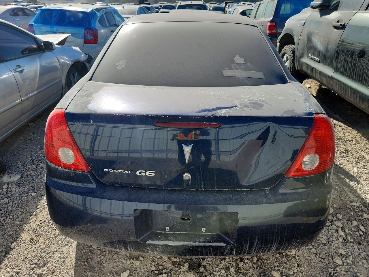 2009 PONTIAC G6