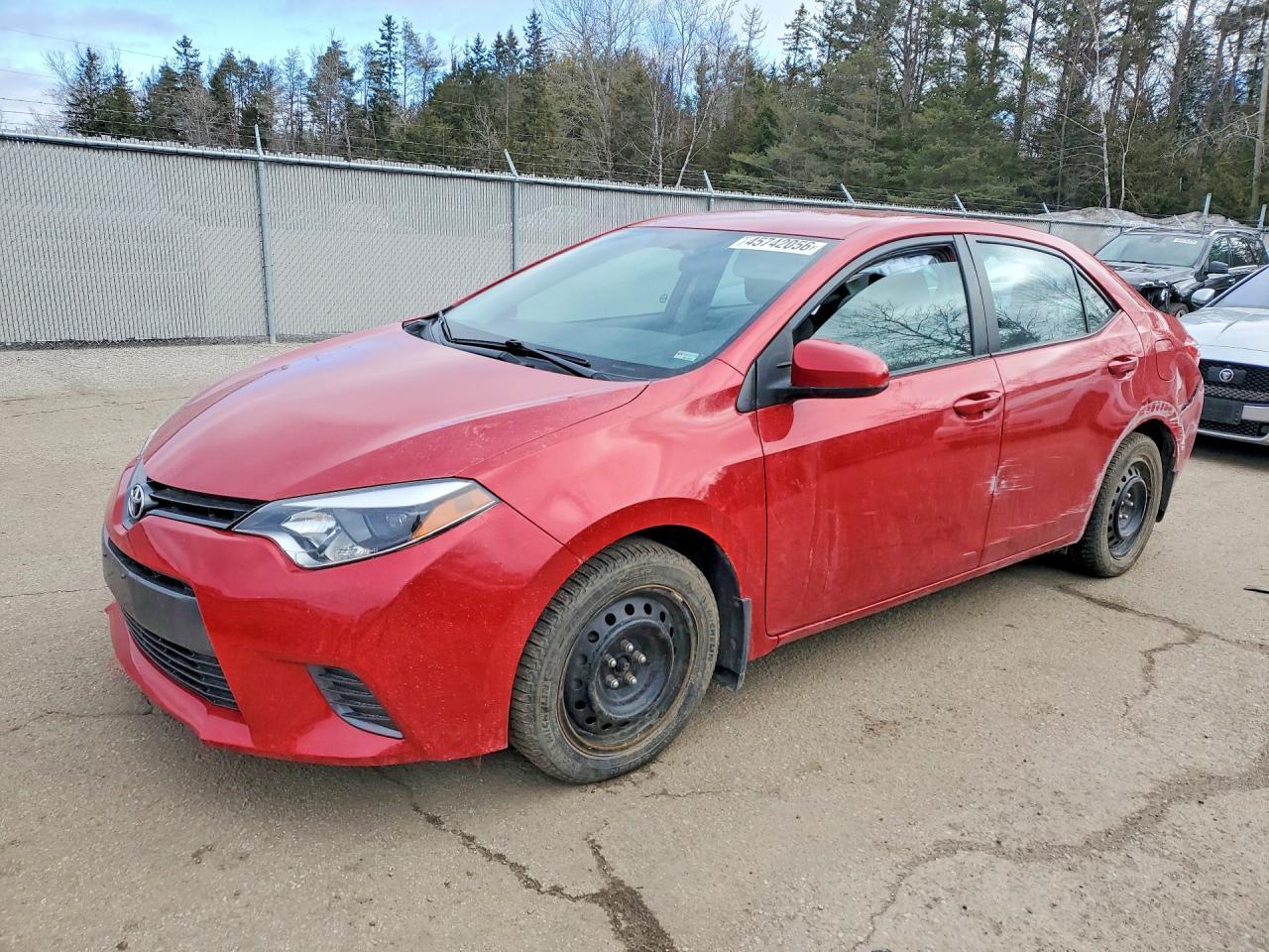 2016 TOYOTA COROLLA