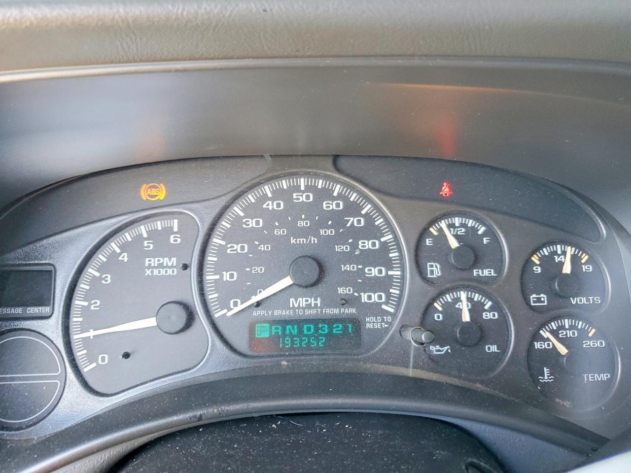 2002 CHEVROLET SILVERADO 1500