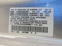 2014 HONDA ODYSSEY