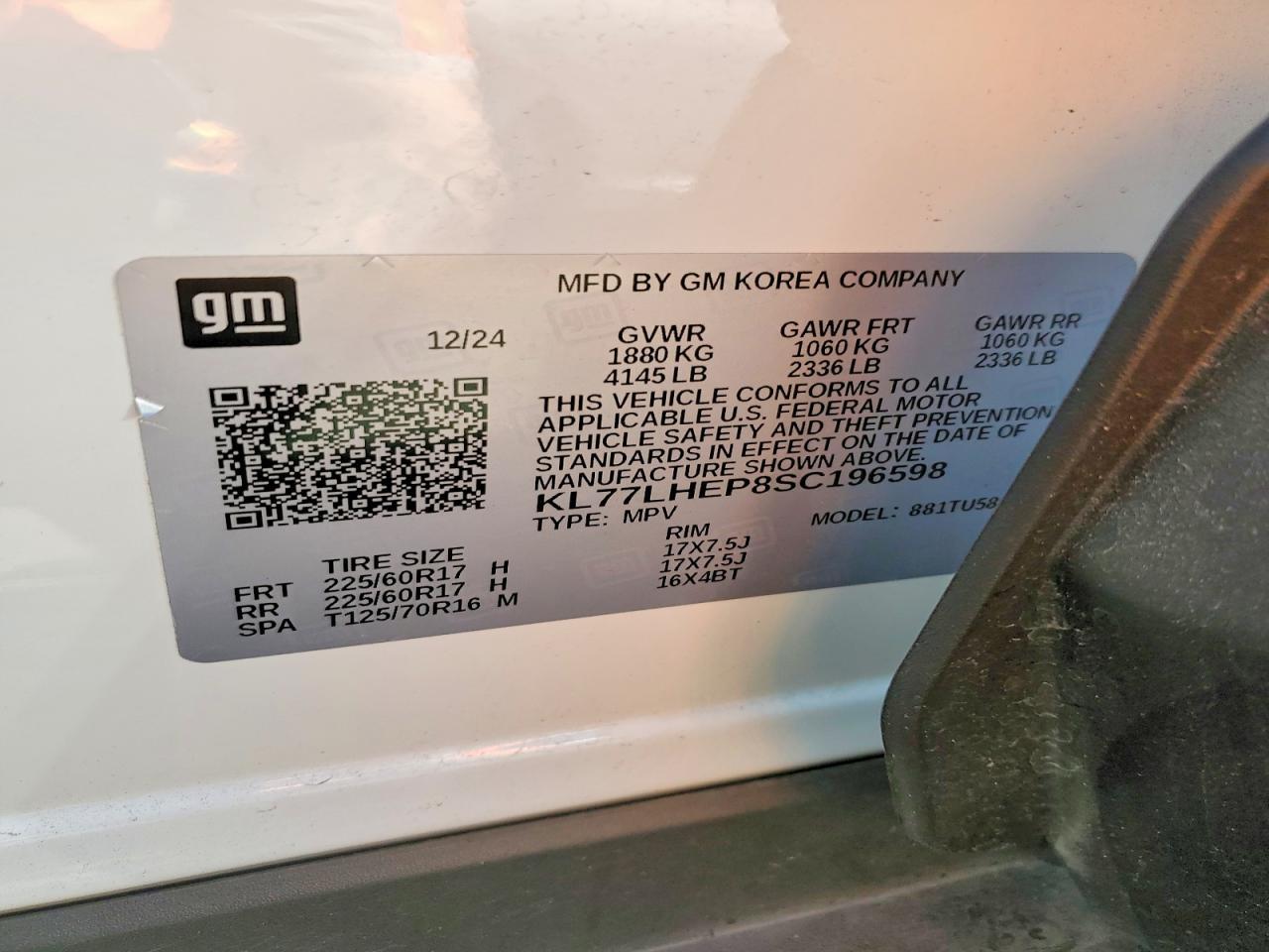 2025 CHEVROLET TRAX