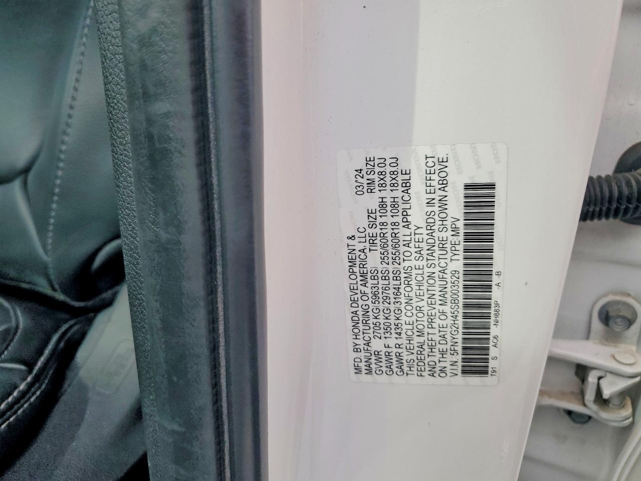 2025 HONDA PILOT