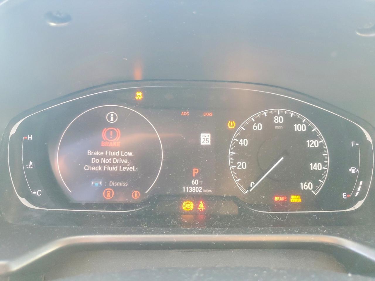2019 HONDA ACCORD