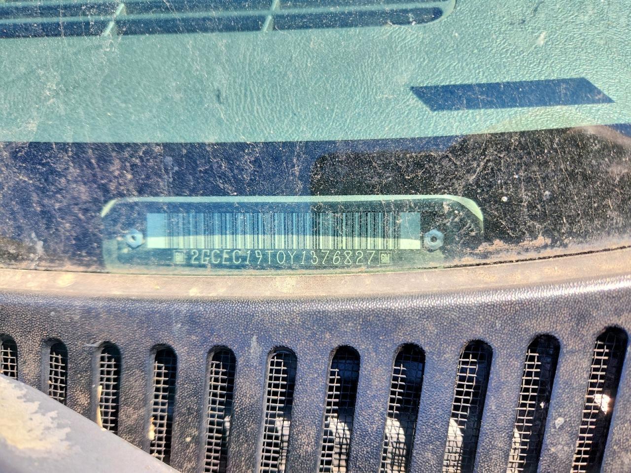 2000 CHEVROLET SILVERADO 1500