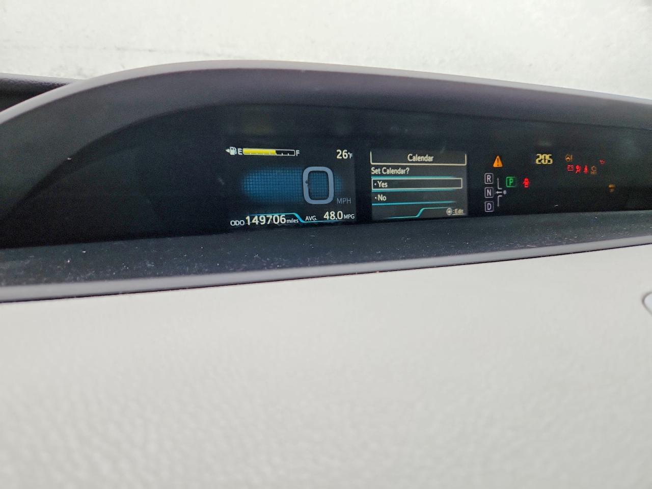 2016 TOYOTA PRIUS