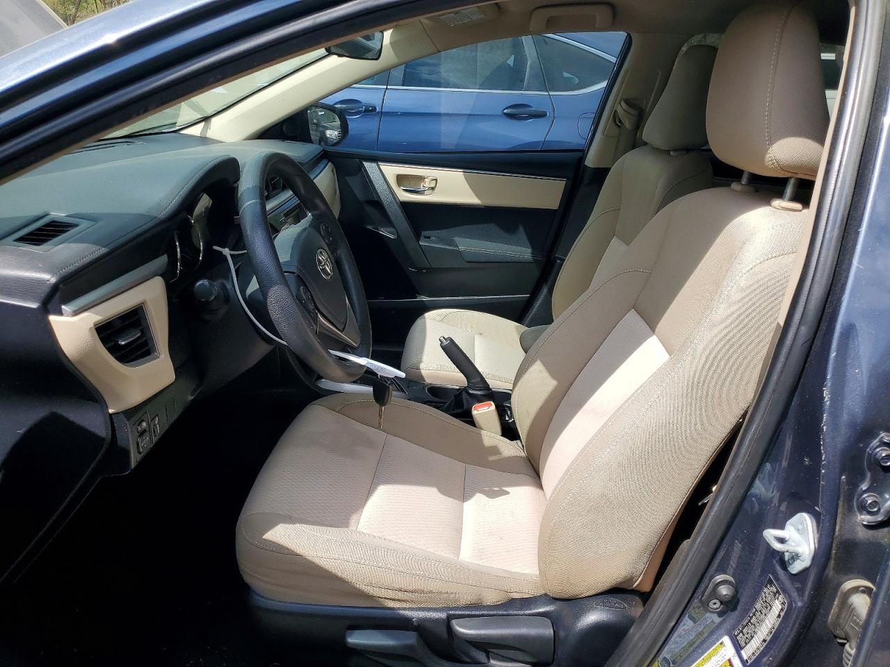 2016 TOYOTA COROLLA