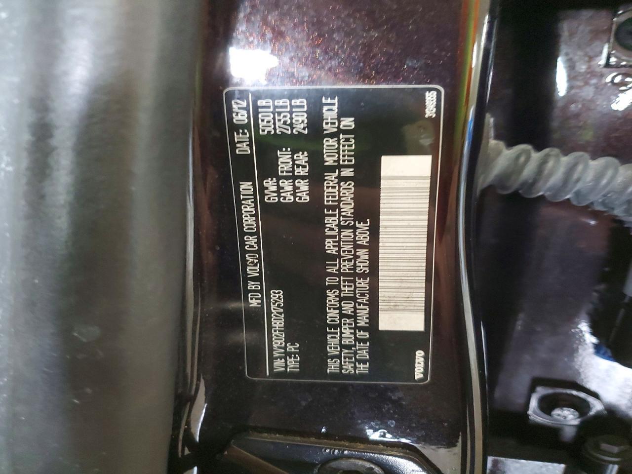 2013 VOLVO S60