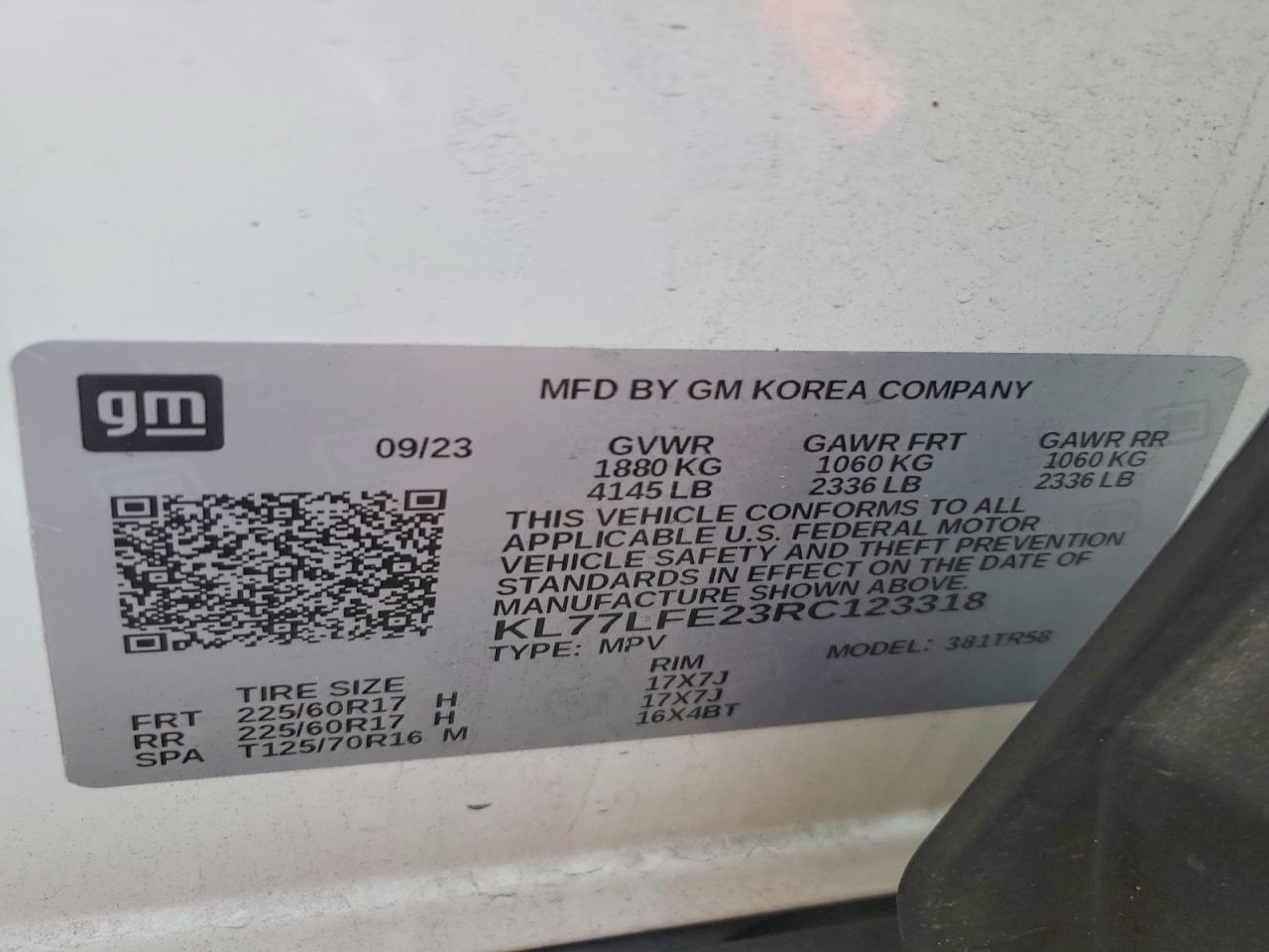 2024 CHEVROLET TRAX