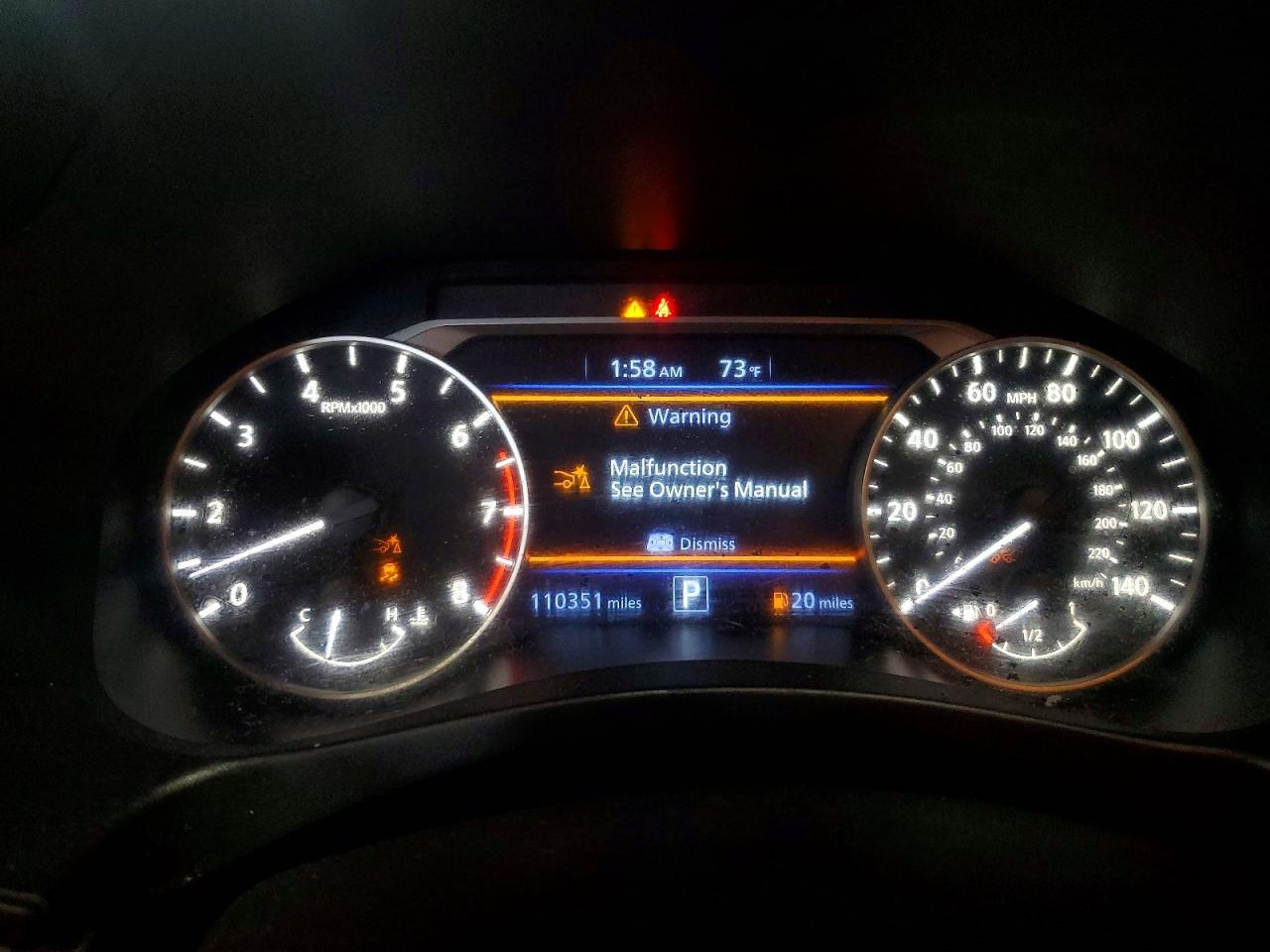 2020 NISSAN ALTIMA