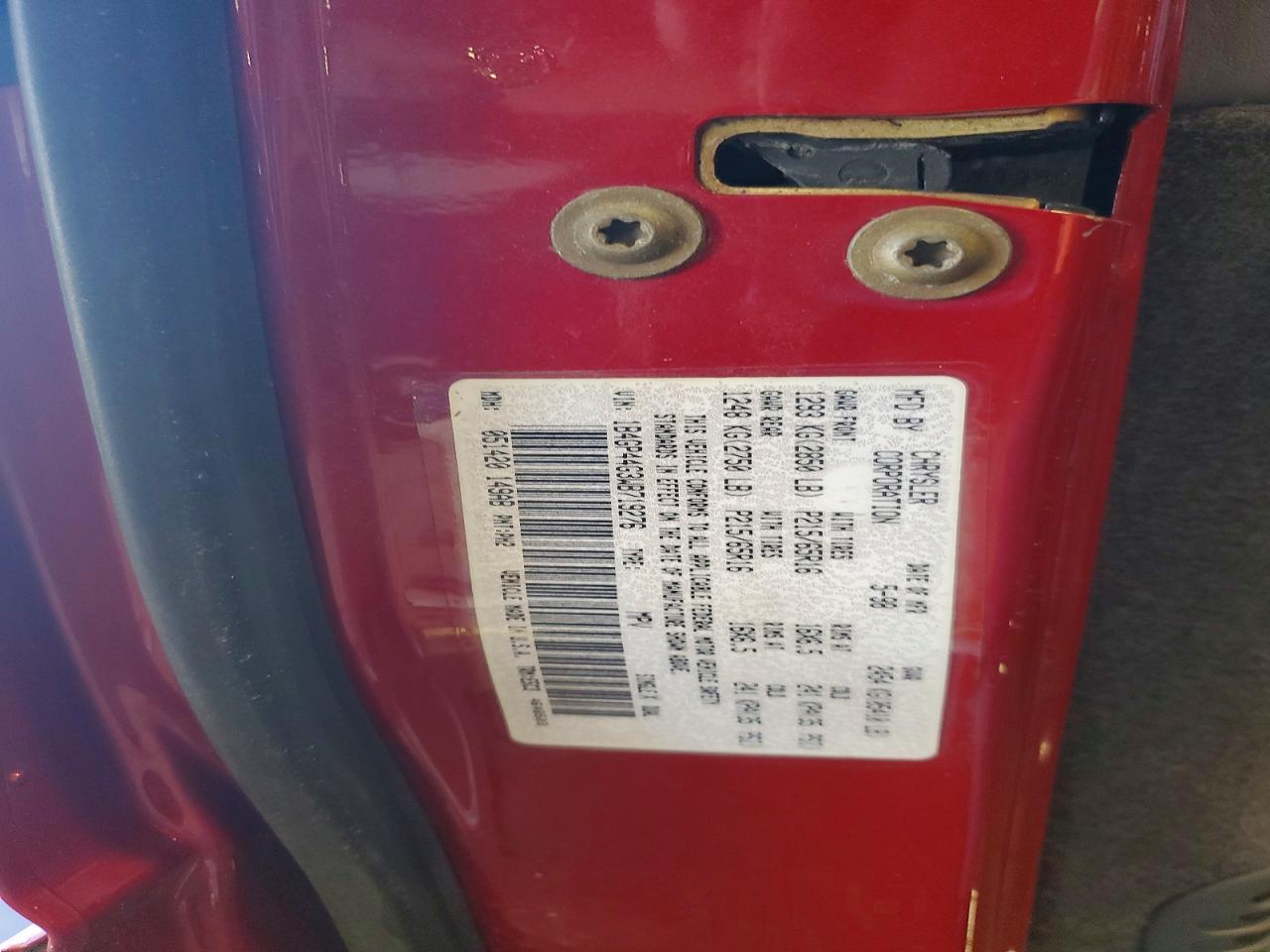 1998 DODGE GRAND CARAVAN