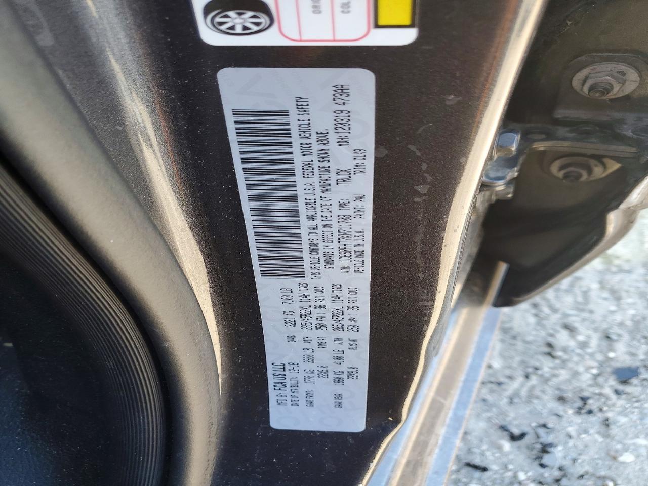 2019 RAM 1500