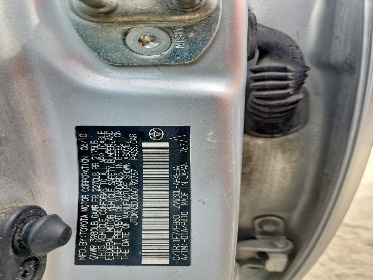 2010 TOYOTA PRIUS