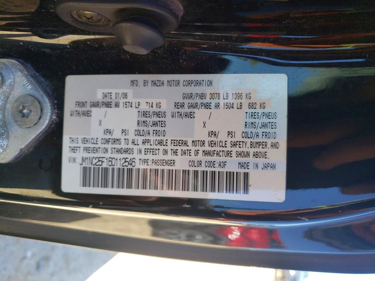 2006 MAZDA MX-5 Miata
