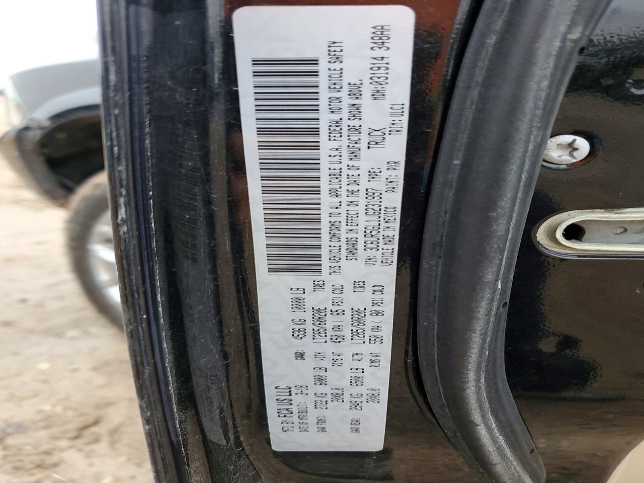 2018 RAM 2500
