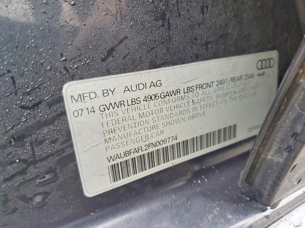 2015 AUDI A4