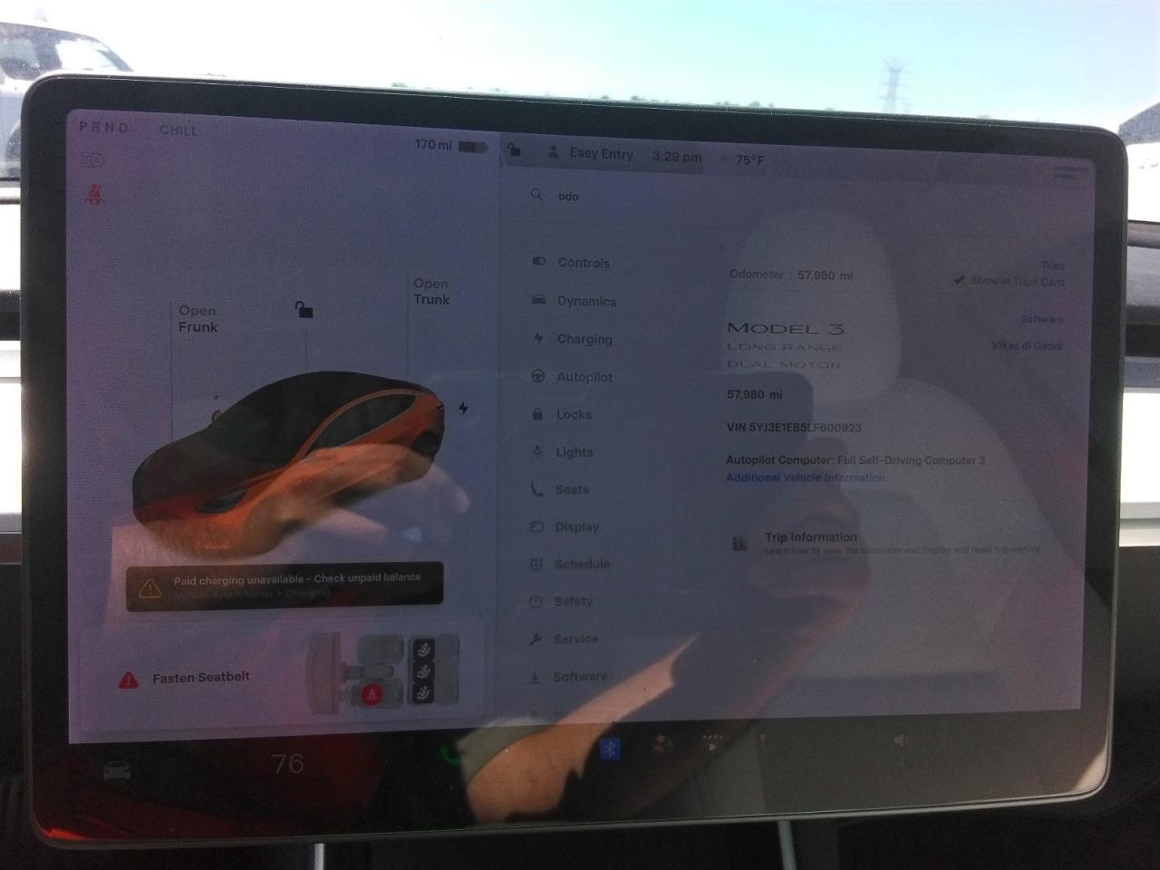 2020 TESLA MODEL 3